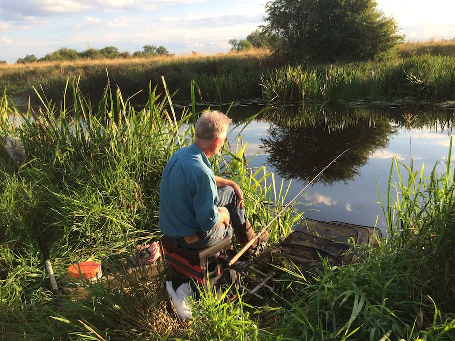 Private fishing available on the river Soar.