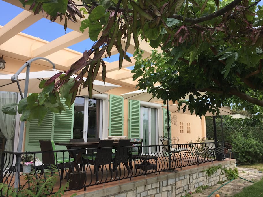La terrasse sud