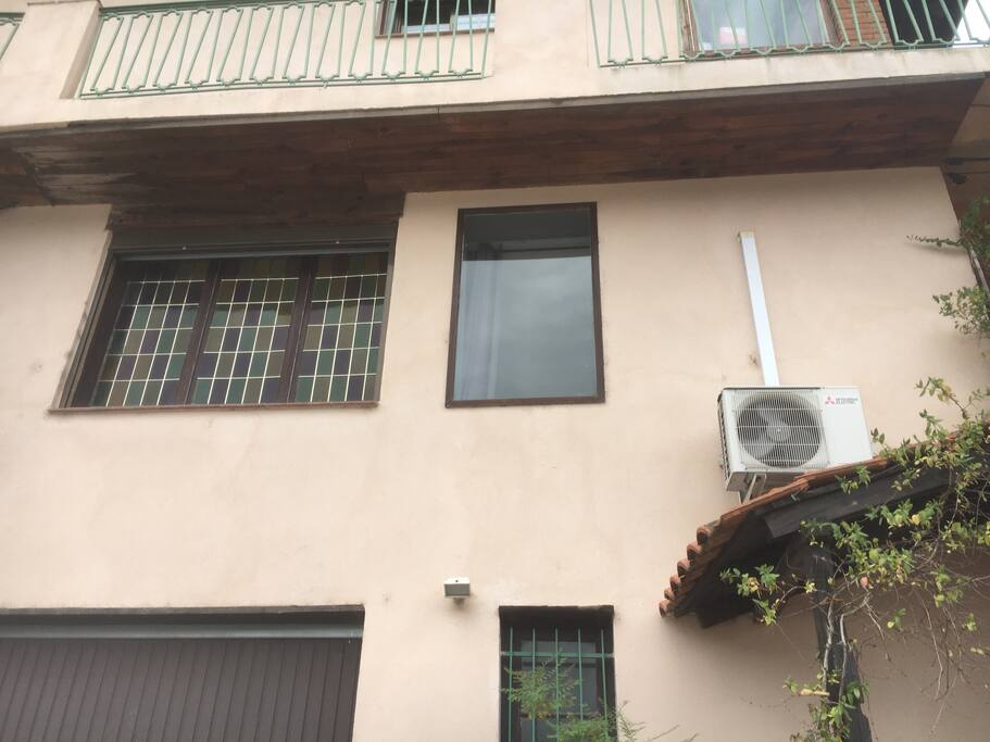 façade de l'appartement