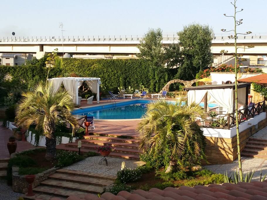 Vista piscina