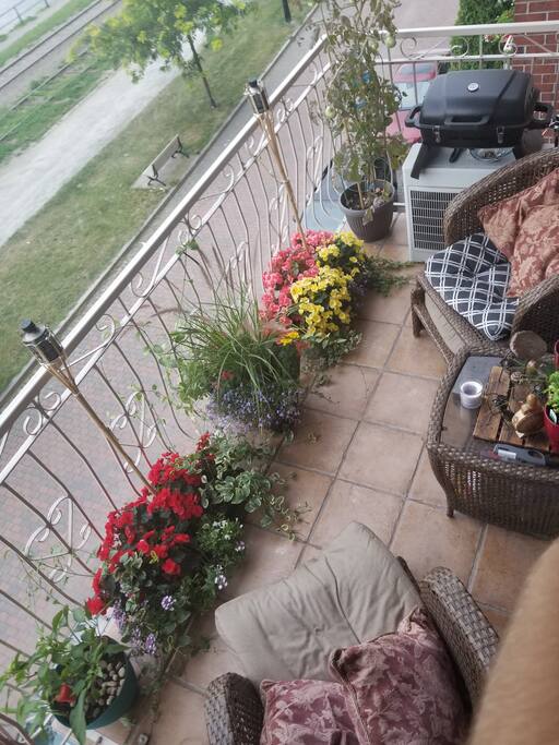 Garden on top of the canal!