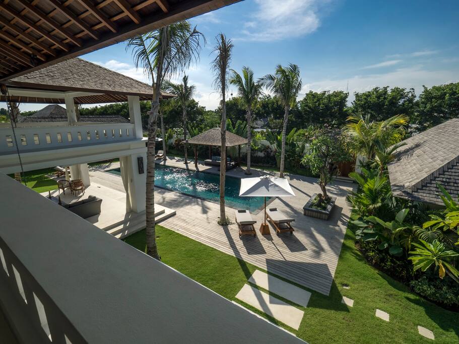 View from pool