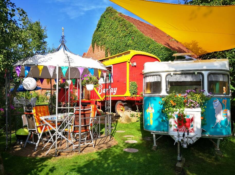 Kleine bunte Zirkus Welt