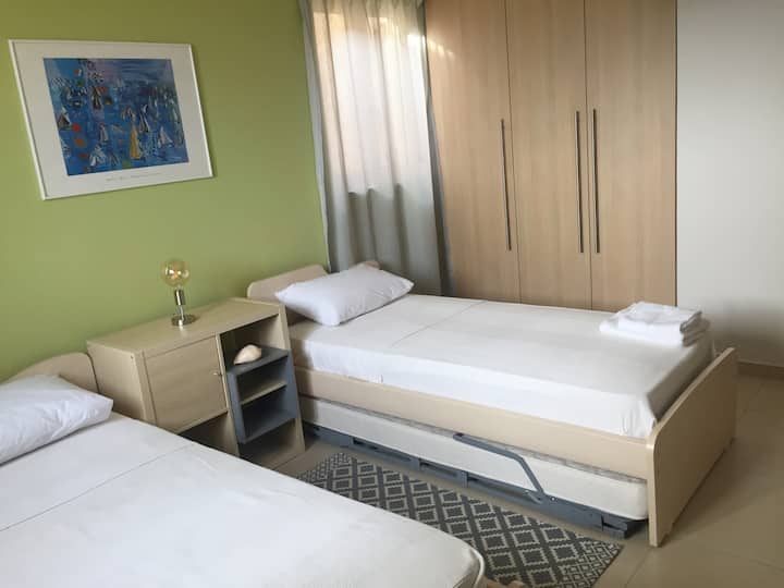 Room with Single beds