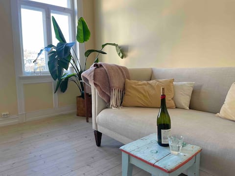 Popular Airbnb listing: Central classic apartment building with balcony in St. Hanshaugen