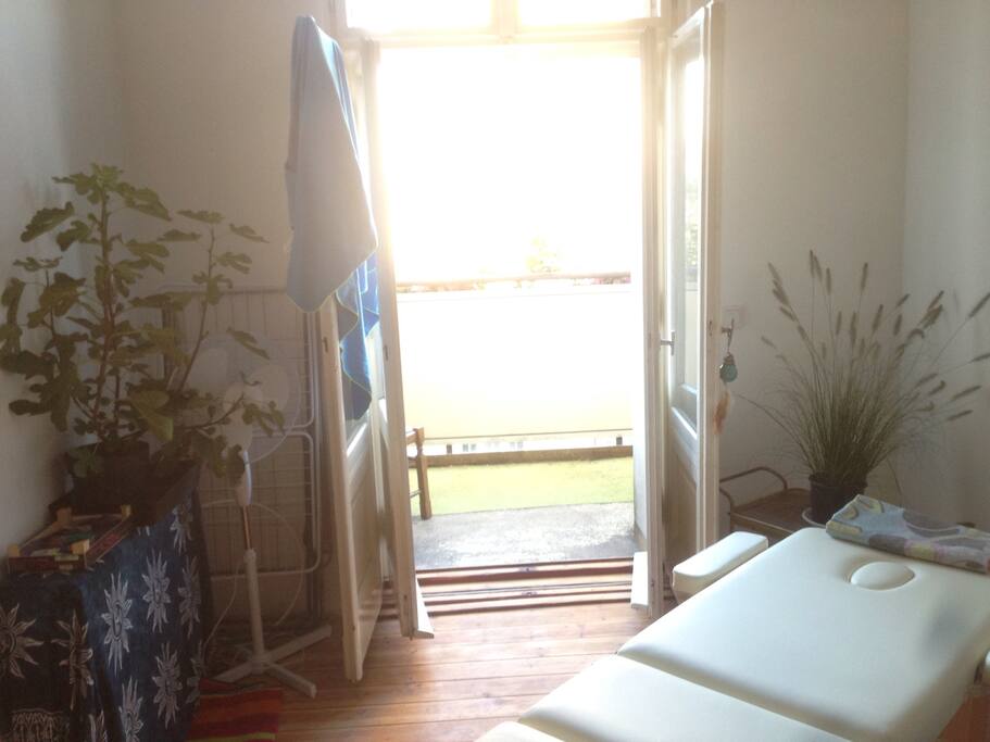 balcony in the guestroom