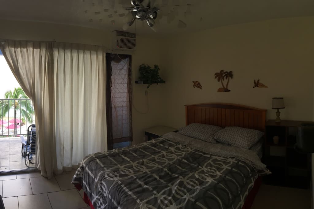 Your bedroom with lanai