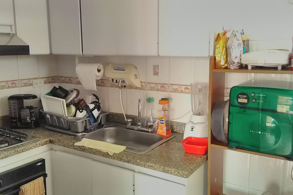 Cocina totalmente equipada