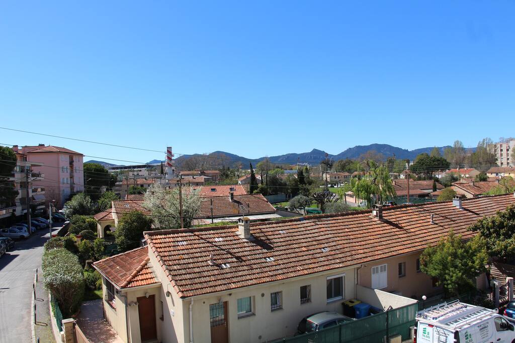 Vue depuis l’appartement