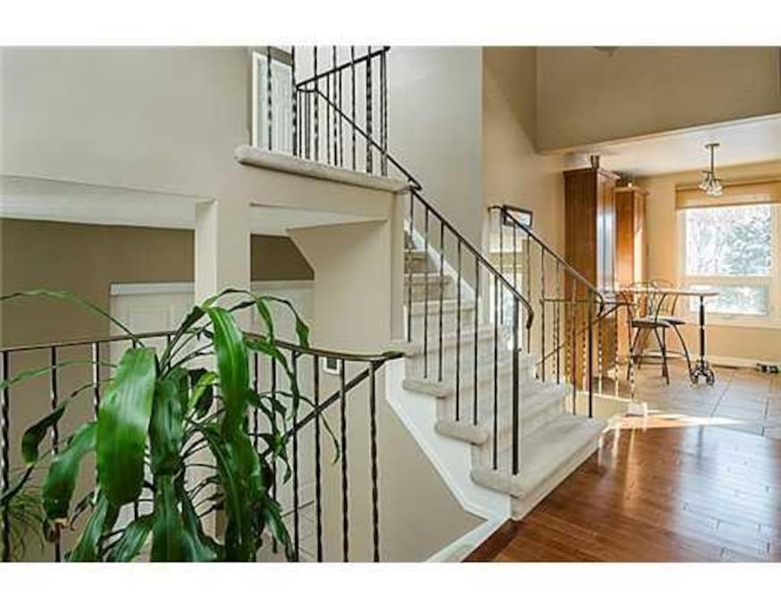 staircase to rooms