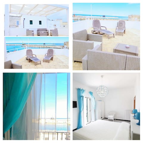 Intero appartamento a picco sul mare