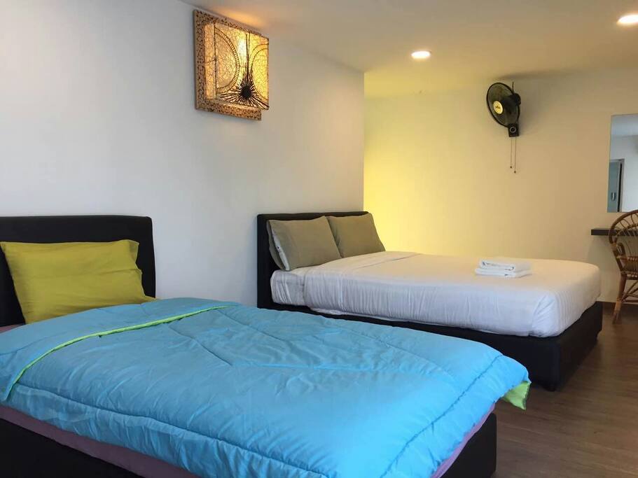 The view of bedroom