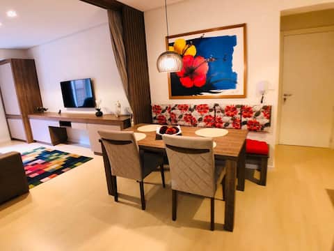 Airbnb em destaque: Cozy apartment very close to the Cathedral em Canela