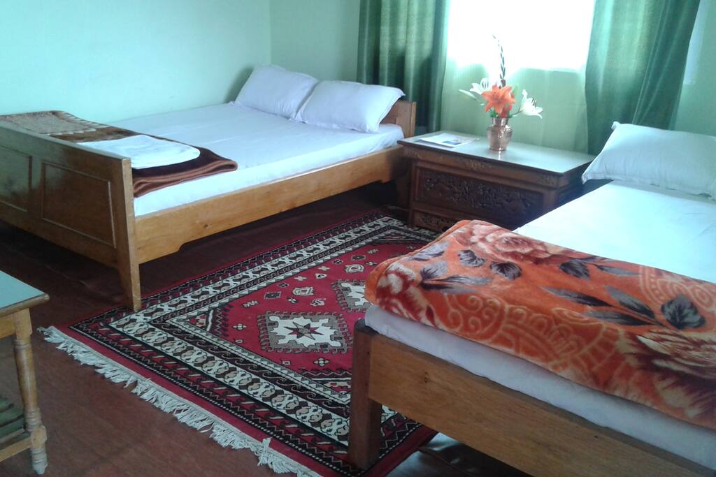 Simple yet comfortable bed