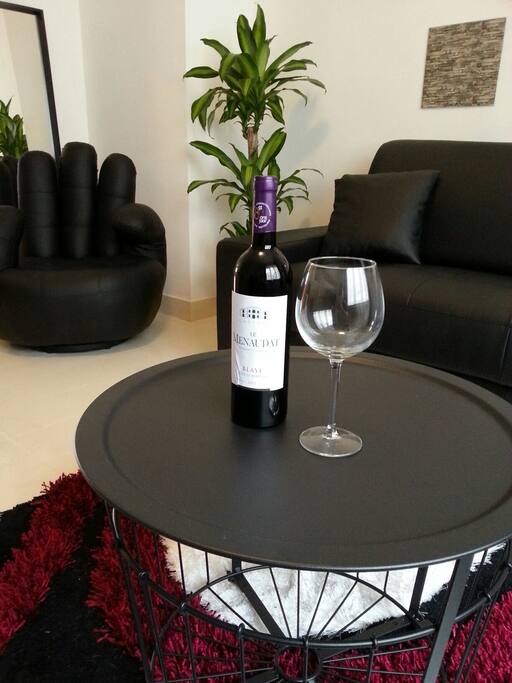 une bouteille de vin offerte !!!