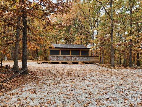 secluded cabin in the Woods - Osceola, MO