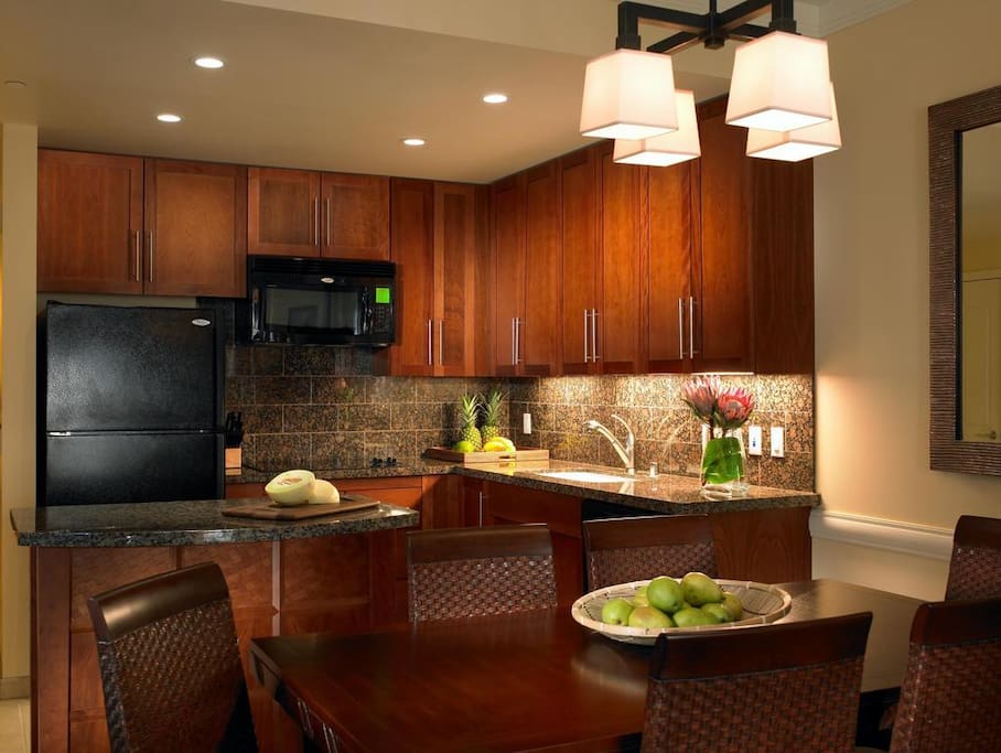 Beautifully appointed kitchen