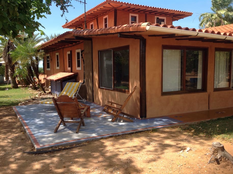 L'appartement et sa terrasse