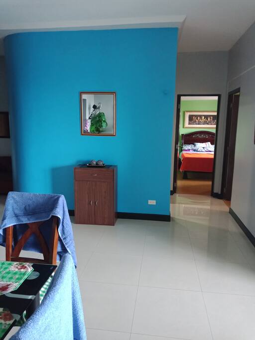 hall to bedrooms
