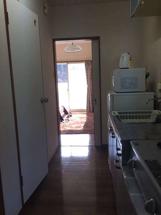 Entrance of the room
