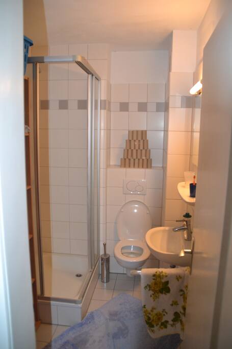 The bathroom