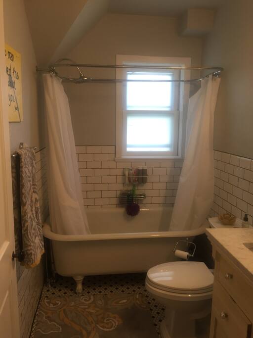 updated master bath