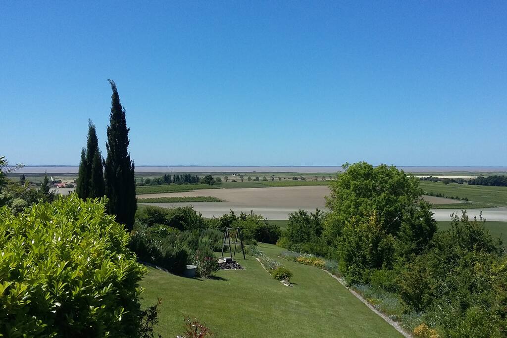 Vue des gîtes le panorama