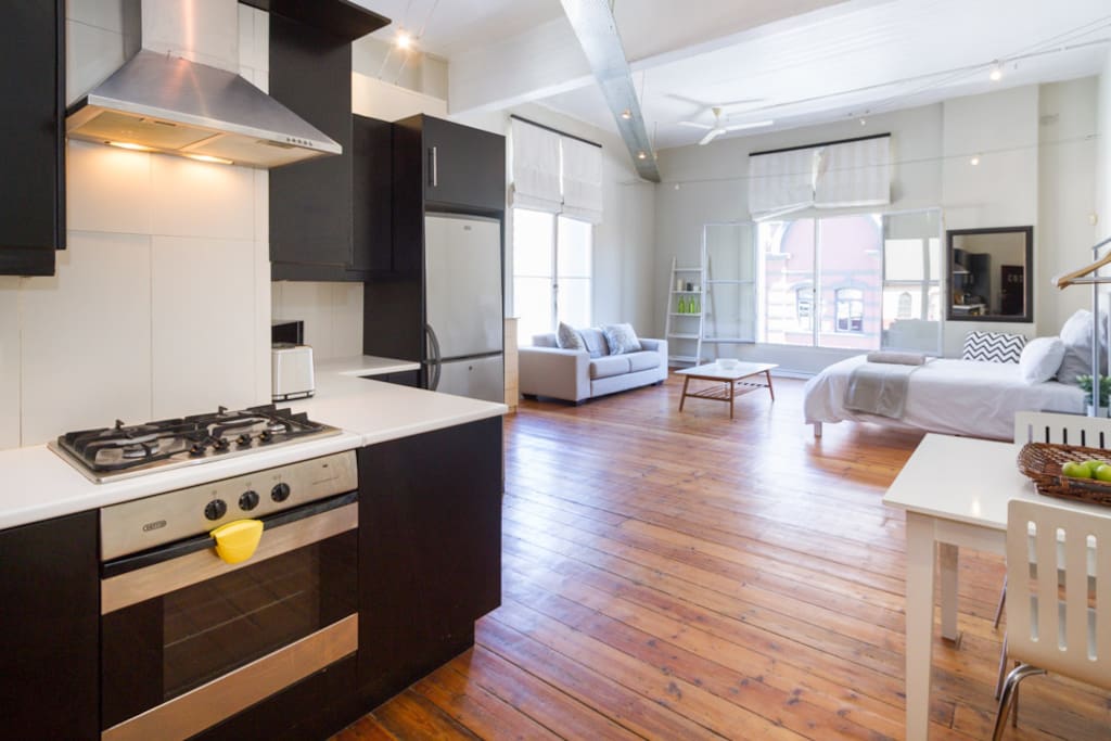 Open plan and spacious - you definitely won't struggle to make yourself at home.