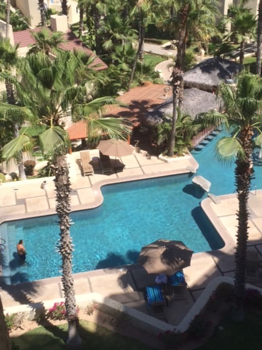 Pool, taco palapa and gardens...relaxxxxx