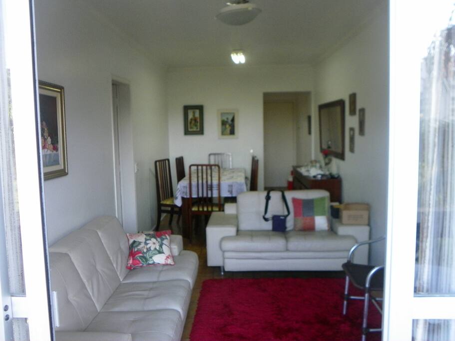 Sala de estar e jantar