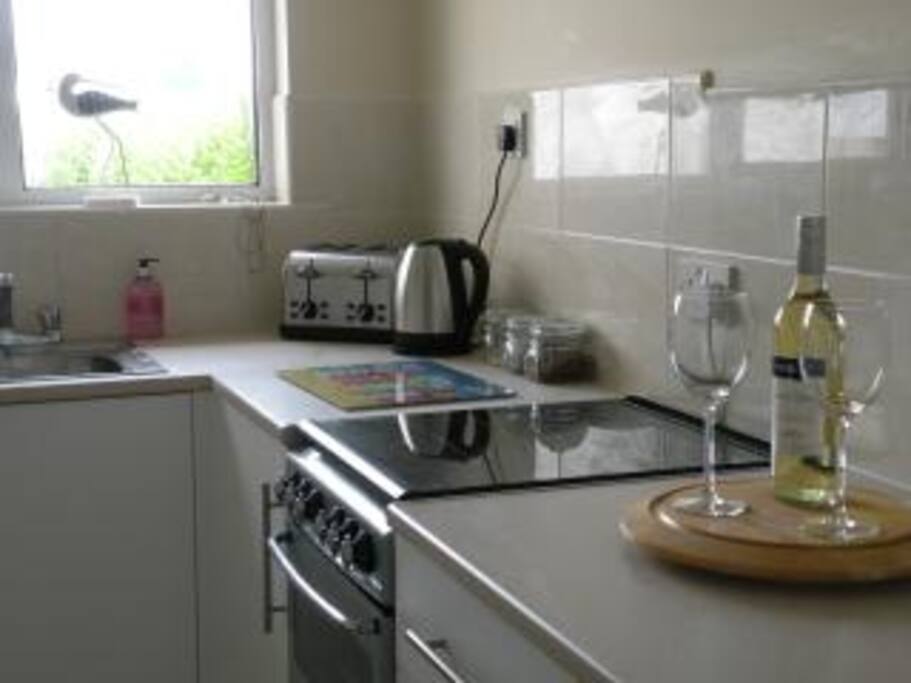 Modern fully equipped kitchen