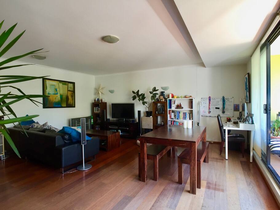 Light and airy living space
