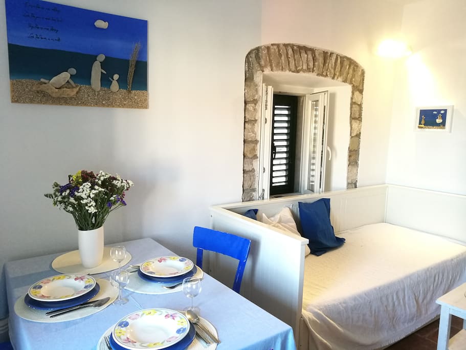 Dinning and living area