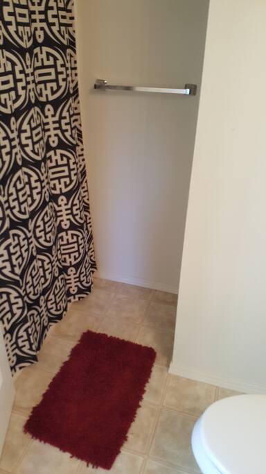 Private Shower and bath