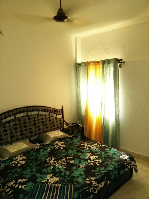 Bright room with large window