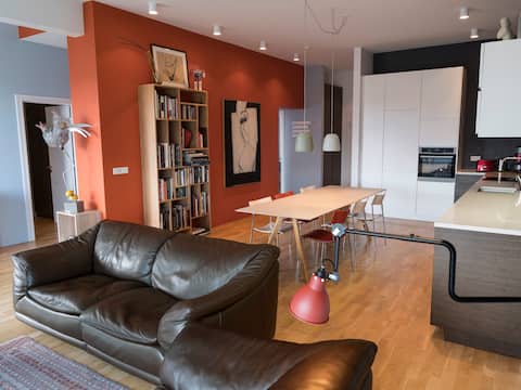Luxury apartment with a view of the harbour
