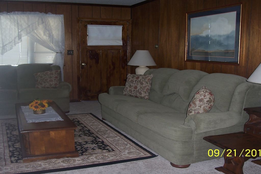 Living room with Sleeper sofa