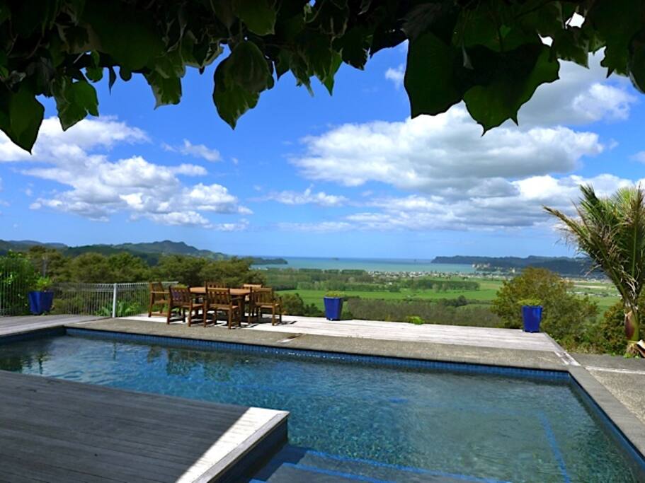 Swimming pool with beautiful views