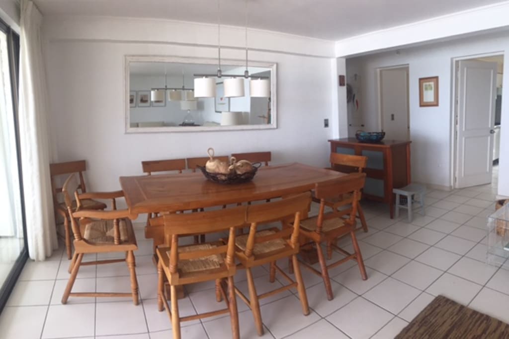 comedor para 8 personas