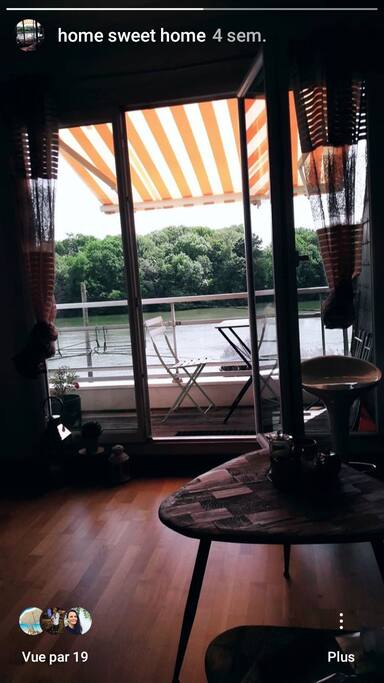 living room - balcony