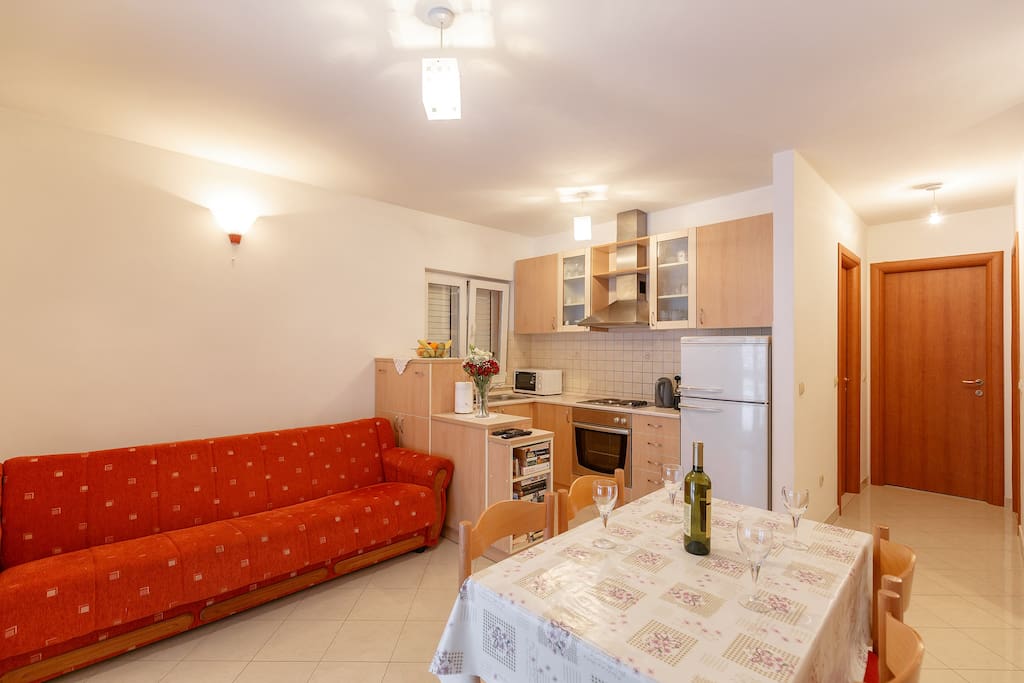 Living Room & Kitchen