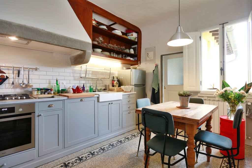 Fully equipped kitchen