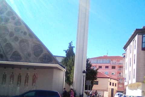 Downtown apartment with elevator