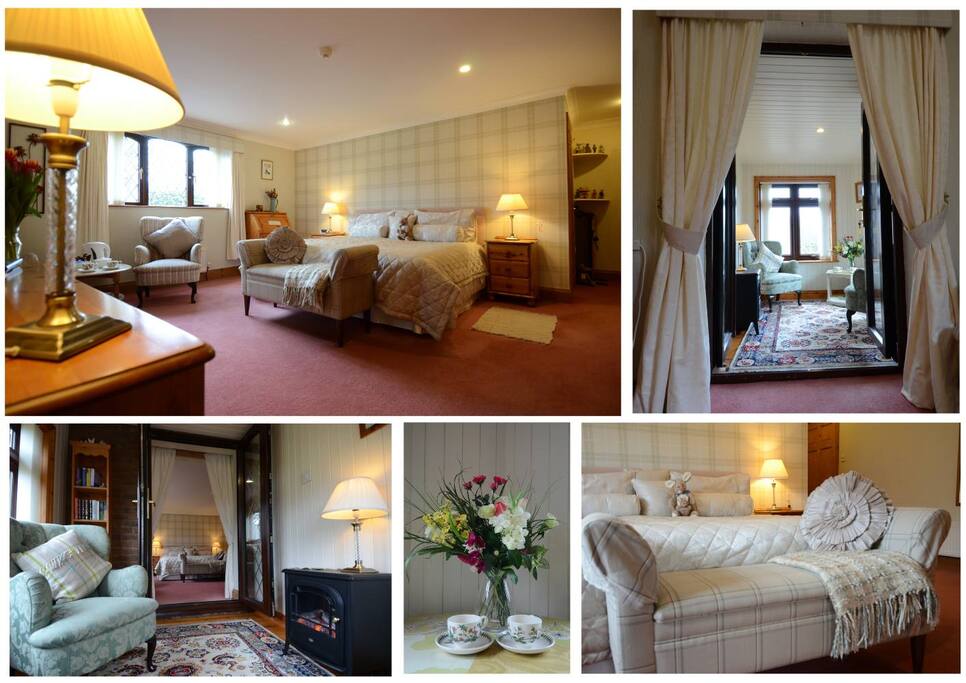 Collage of the Meadow Suite
