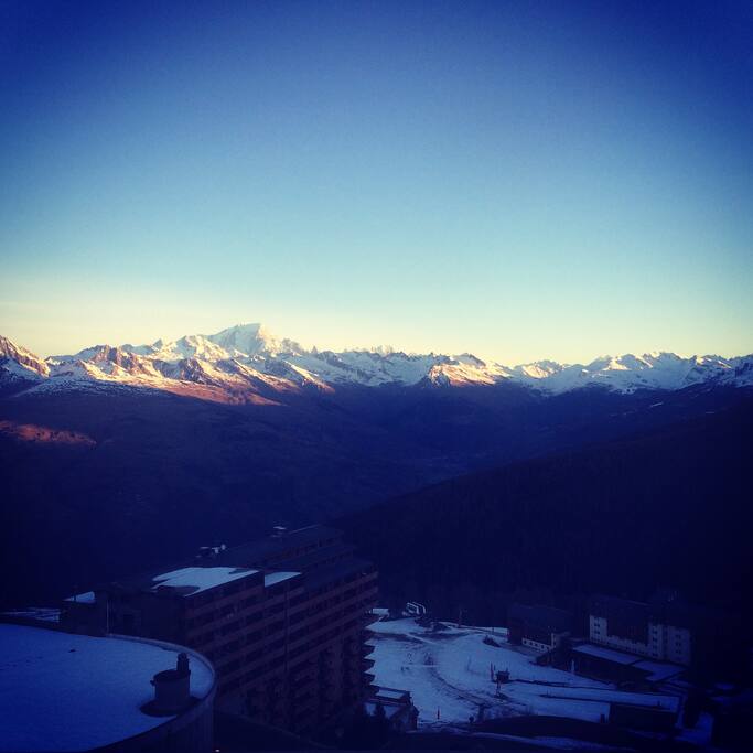 vue de l'appartement