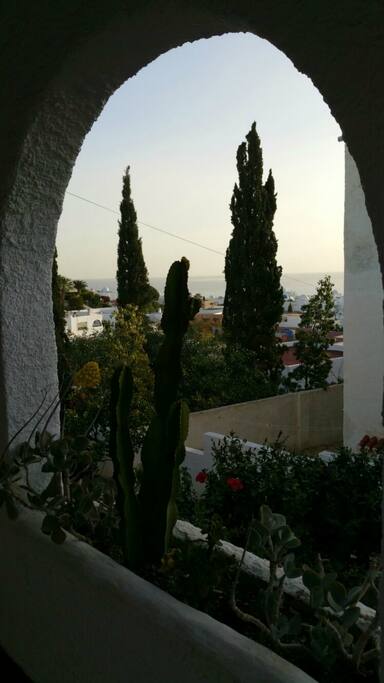View from the entrance