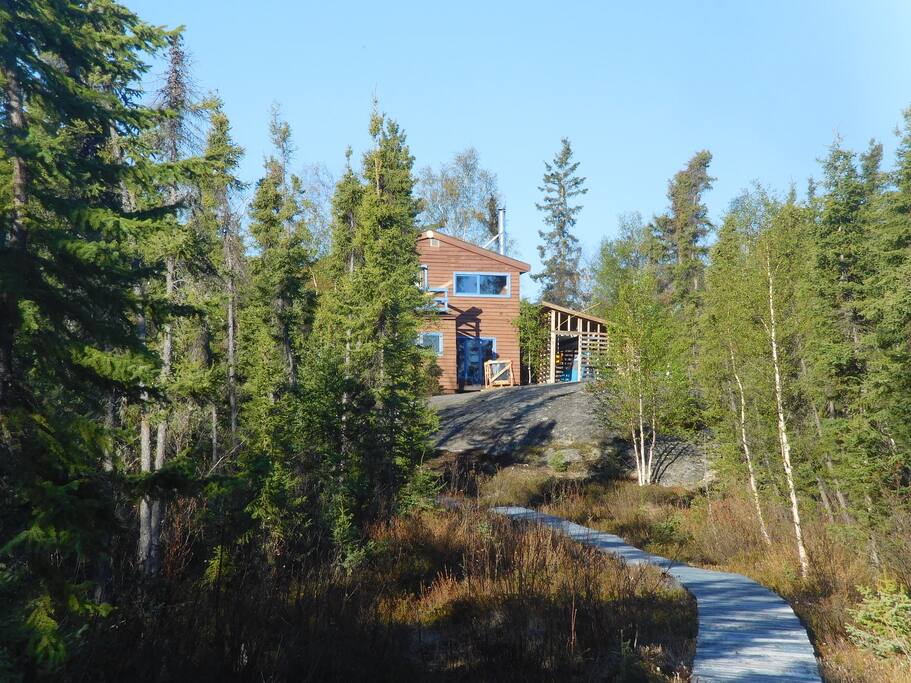 Main cabin from boardwalk
