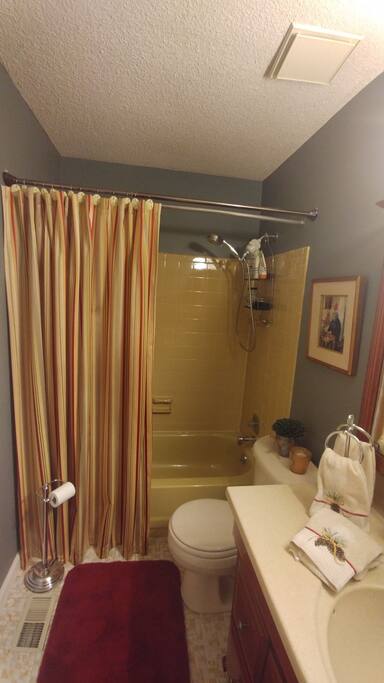 Private bathroom located on 2nd floor.