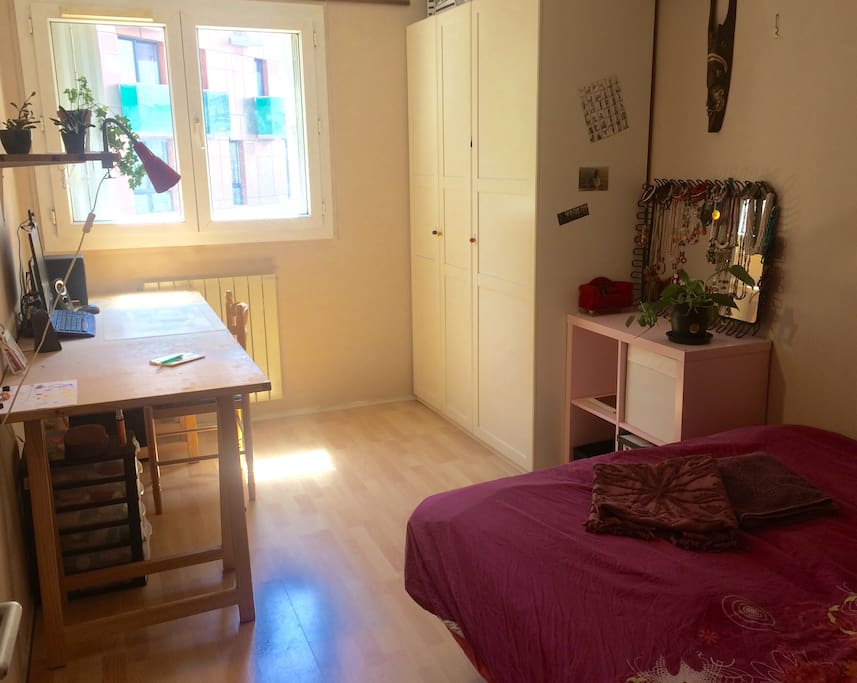 The bedroom
