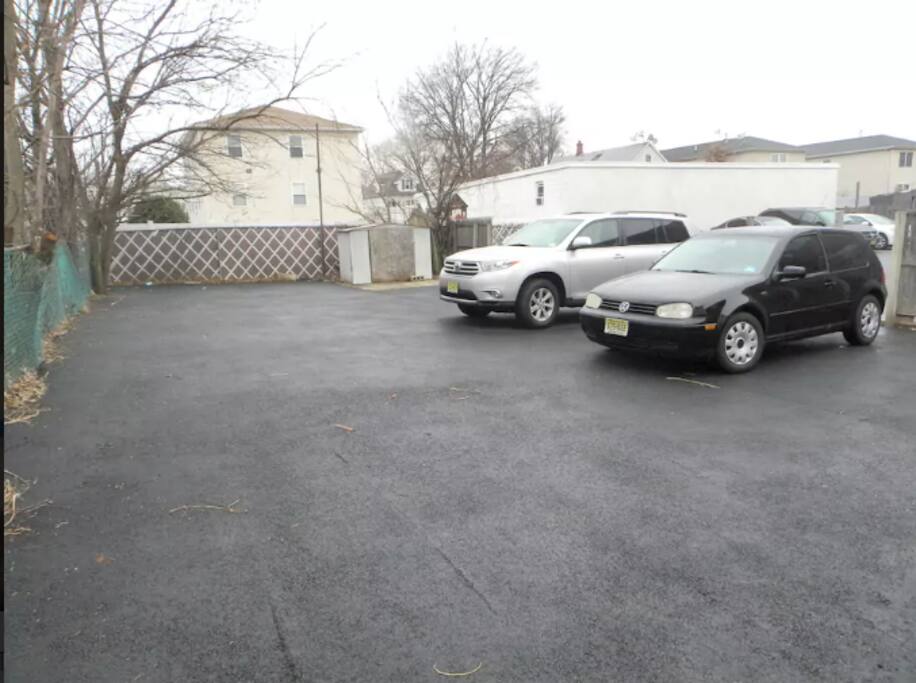 Ample parking
